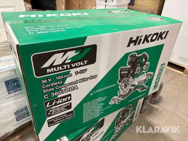 Kap/ger såg Hikoki C 3607DRA 36V Multivolt