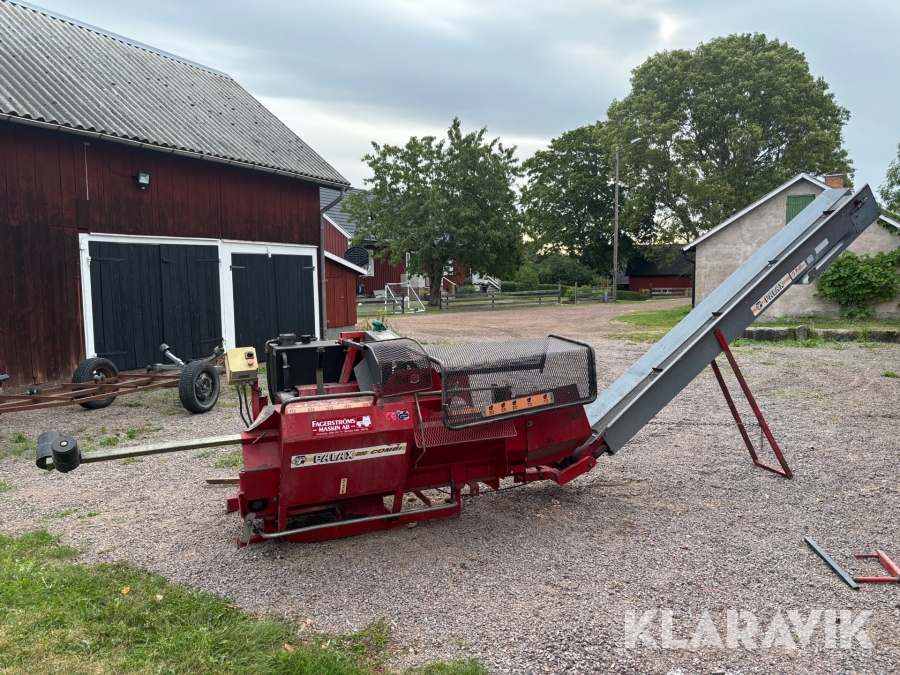 Vedmaskin Palax 600 Combi