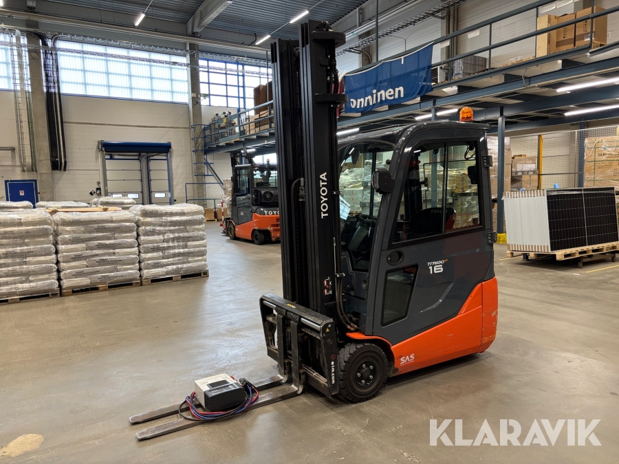 Gaffeltruck Toyota 8FBE16T