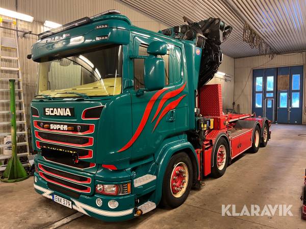 Kranväxlare Scania R490LB8X2