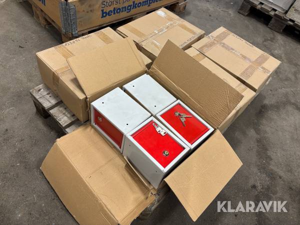 Värdefacksskåp - 20st