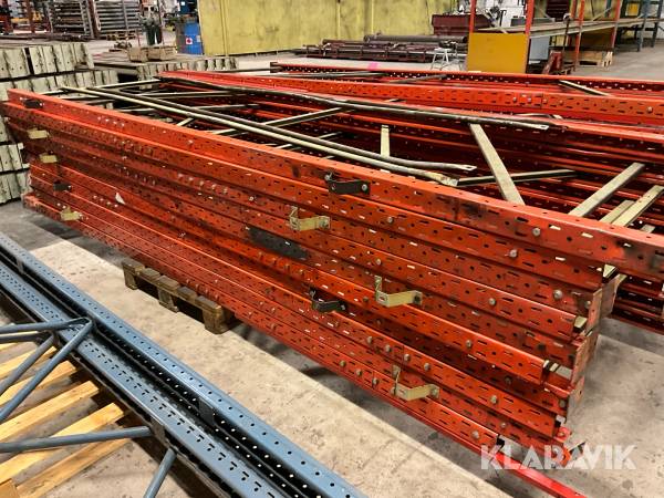 Pallställ 7 sektioner