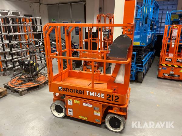 Pelarlift Snorkel TM16