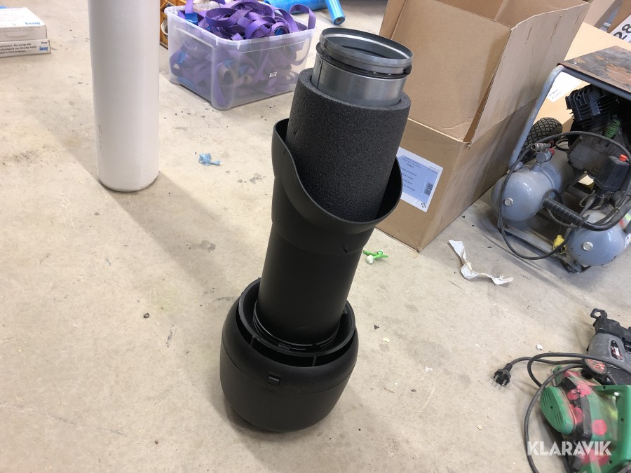 Ventilationshuv för plåttak