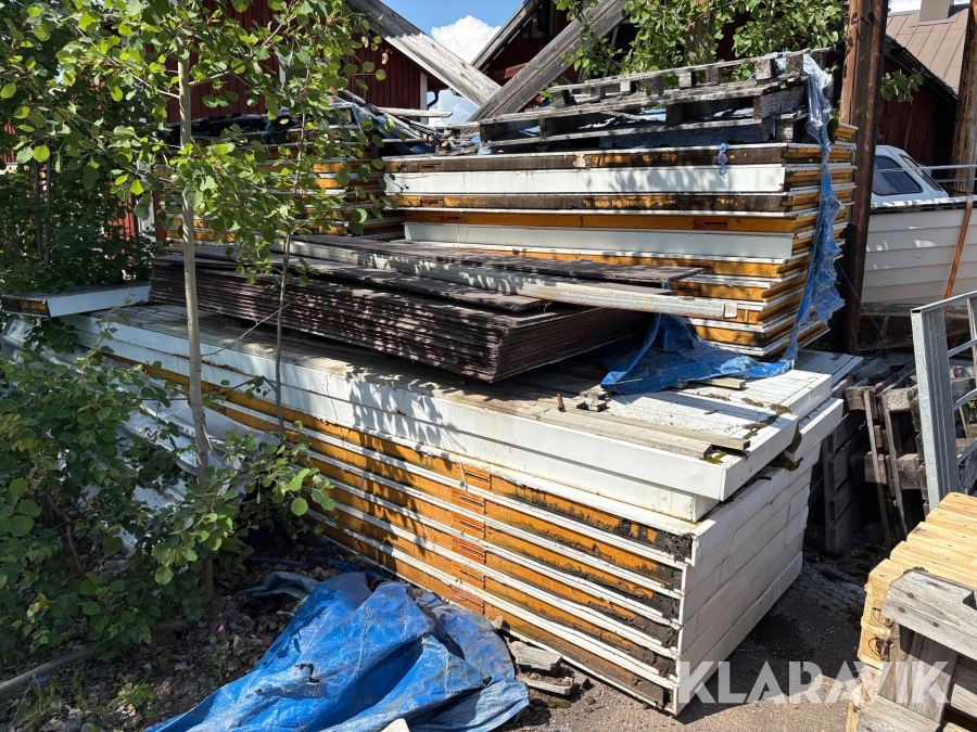 Väggar och tak till kylrum