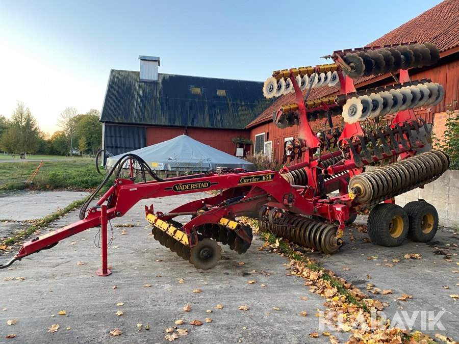 Tallrikskultivator Väderstad Carrier 650