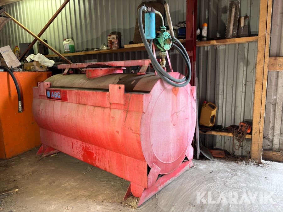 Dieseltank ABG 1500 liter