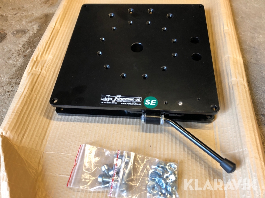 Vridplatta Förarmiljö AB till förarstol