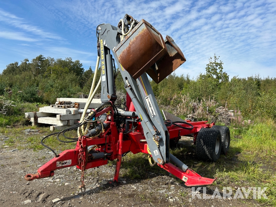 Lastväxlare med kran Bigab 12-15