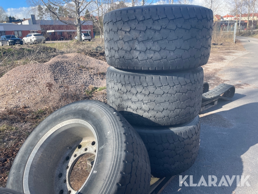 Däck Good Year 495/45R22,5 4 stycken