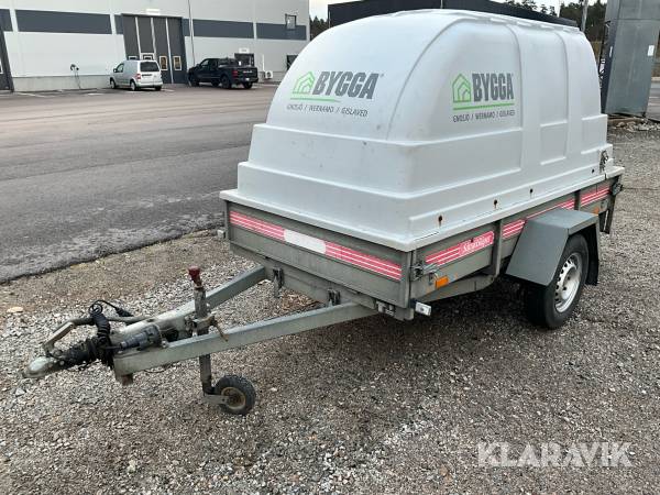 Personbilssläp Sävsjösläpet FTB 2501-01 med tipp