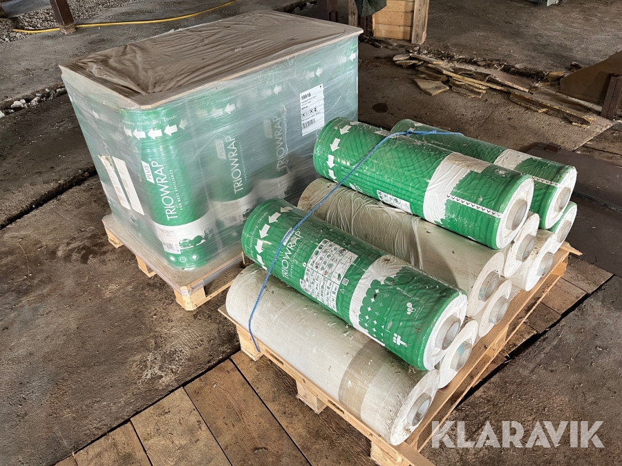 Rundbalsplast Triowrap Plus 2100 R 730*0,019*2100m white 23 Rullar