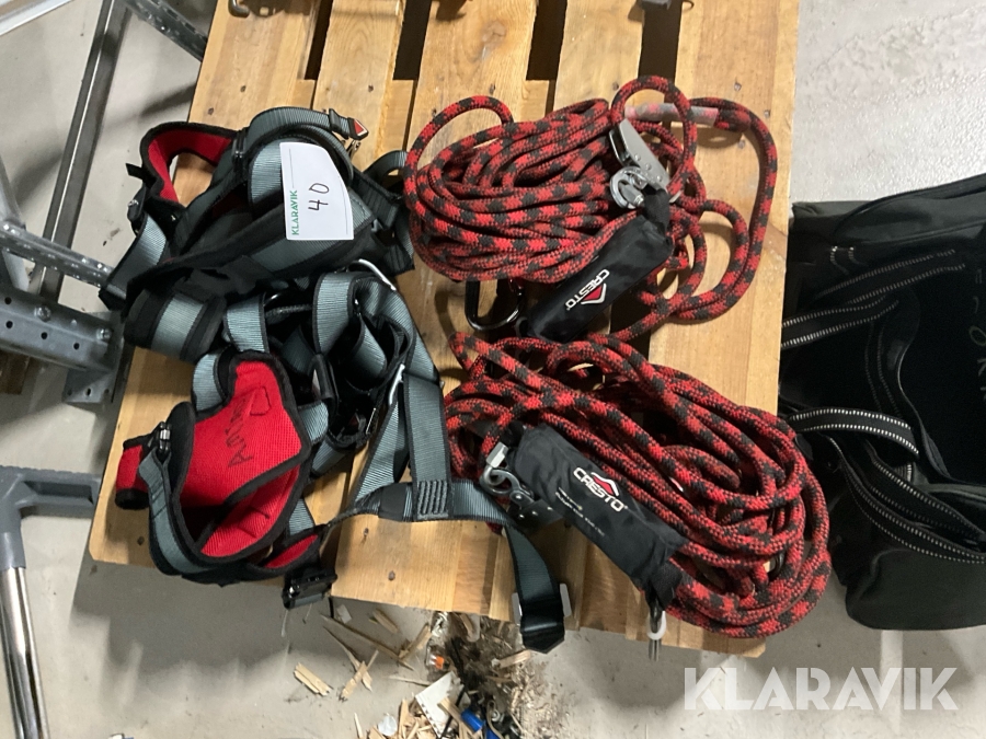 Fallskydd 2st kompletta Cresto