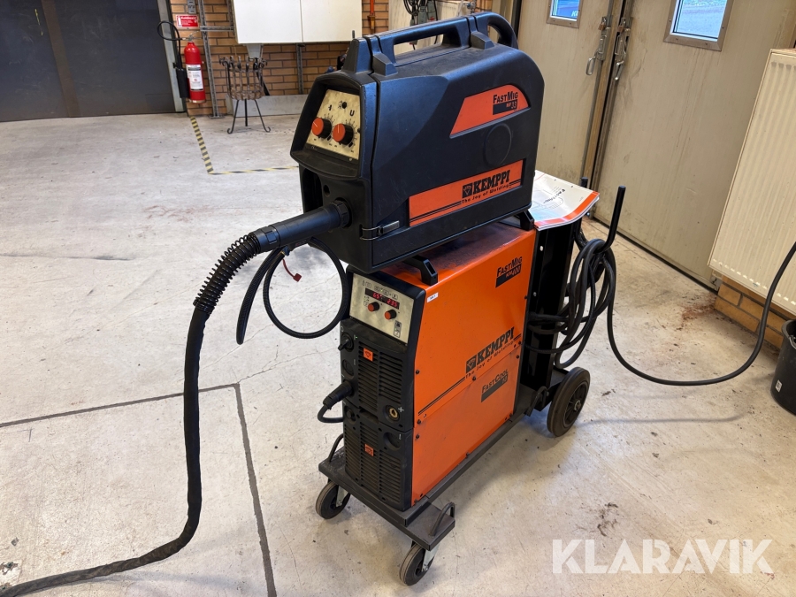 MIG svets Kemppi FastMig MF33 inkl FastCool 10 och FastMig KM400
