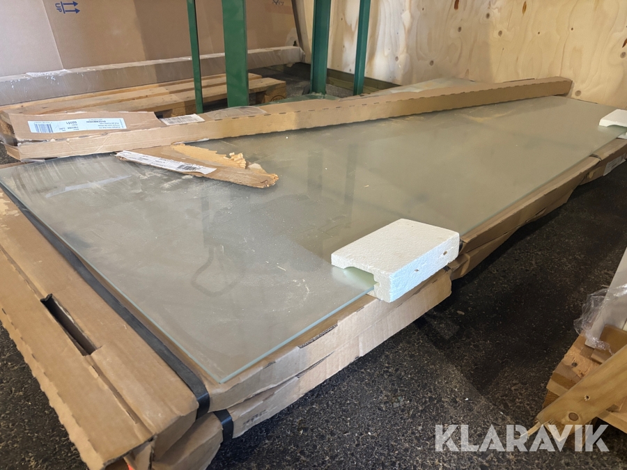 Duschväggar i glas 9st