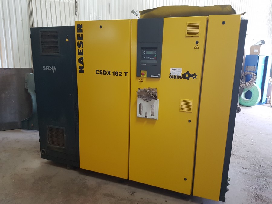 Skruvkompressor Kaeser CSDX 162 T SFC 