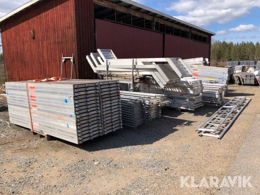 Ramställning Layher stort parti