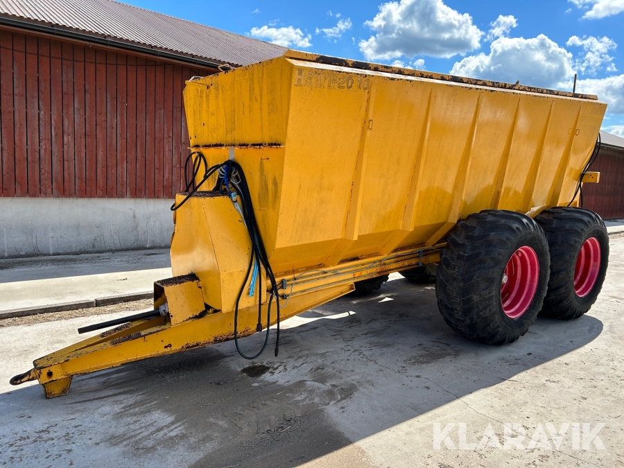 Gödselspridare/ vagn Hill HS11-2000