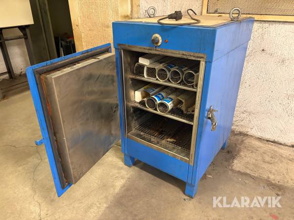 Värmeskåp för elektroder ElectroHeat AB SD 150 med elektroder