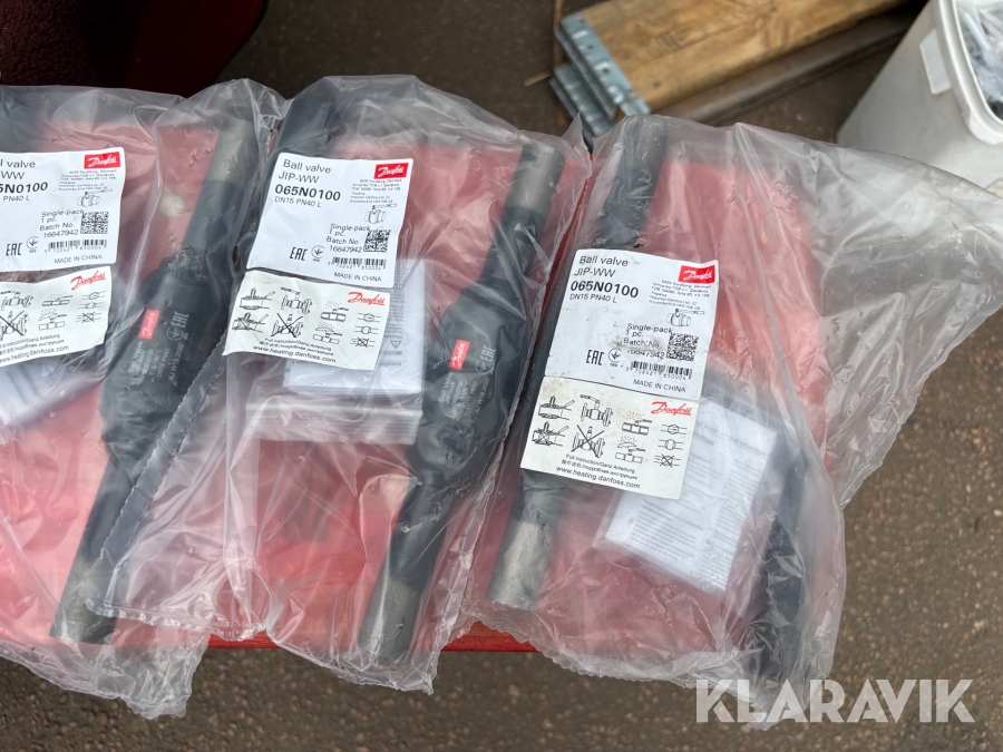 Kulventil Danfoss DN15 PN40 L 13st
