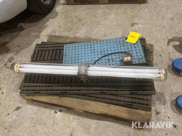 Gassäker armatur och dämpande mattor