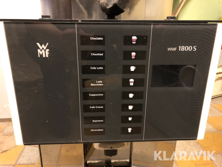 Klaravik Auktioner Kaffemaskin WMF 1800S