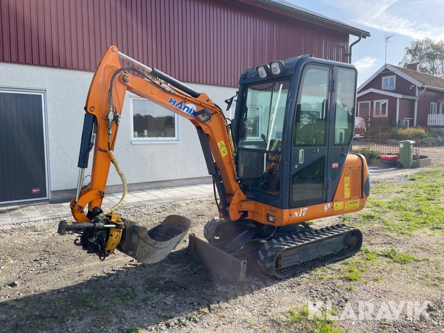 Grävmaskin Hanix N17