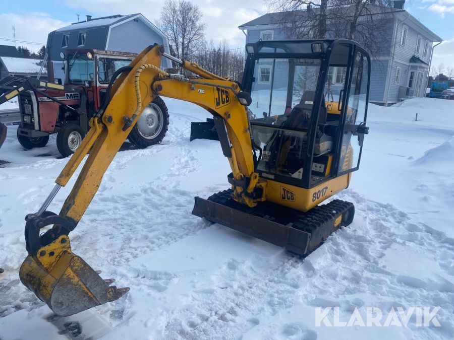 Minigrävmaskin JCB 8017 