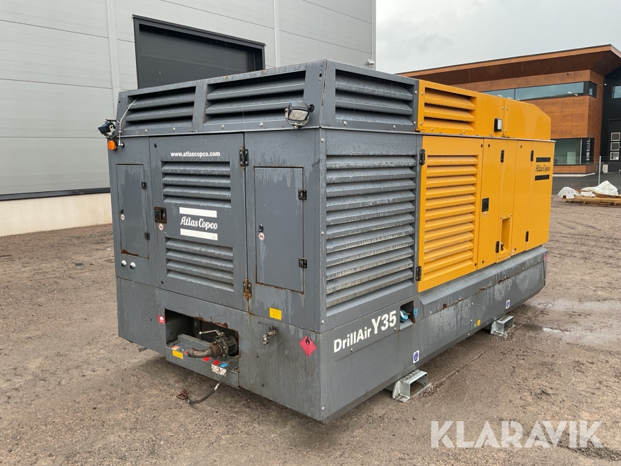 Högtryckskompressor Atlas Copco DrillAir Y35
