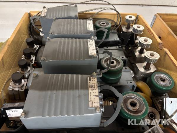 Elmotorer med växellåda SEV eurodrive samt frekvensomformare