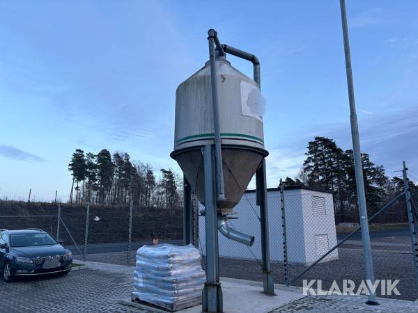 Glasfibersilo Grus / Sand