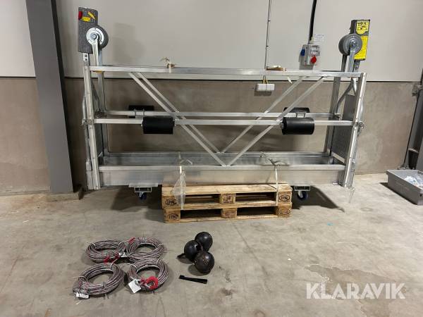 Arbetsplattform / manuell hiss Tractel Altal