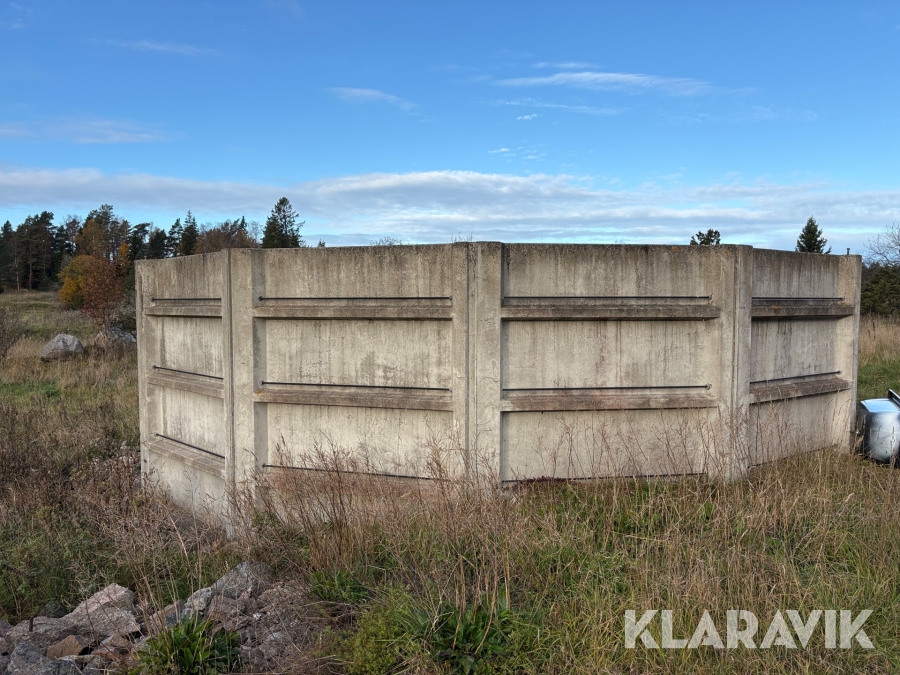 Gödselbrunn A-betong 200 m3