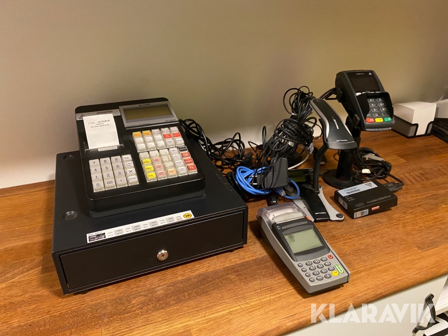 Kassaregister Sharp ER-A280N med kortläsare