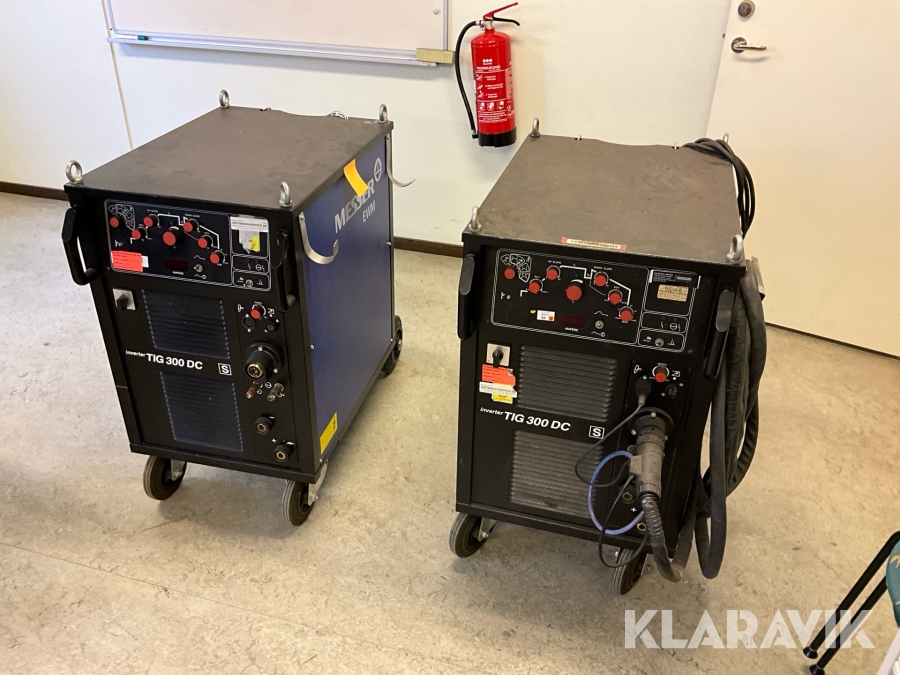 Svetsar Messer EWM Inverter TIG 300 DC 2st