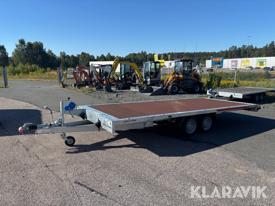 Plattformssläp/Maskinsläp Temared