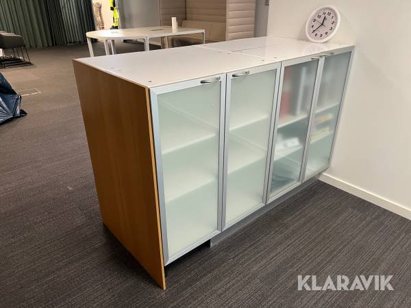 Skåp med glasdörrar Ikea Faktum 10st
