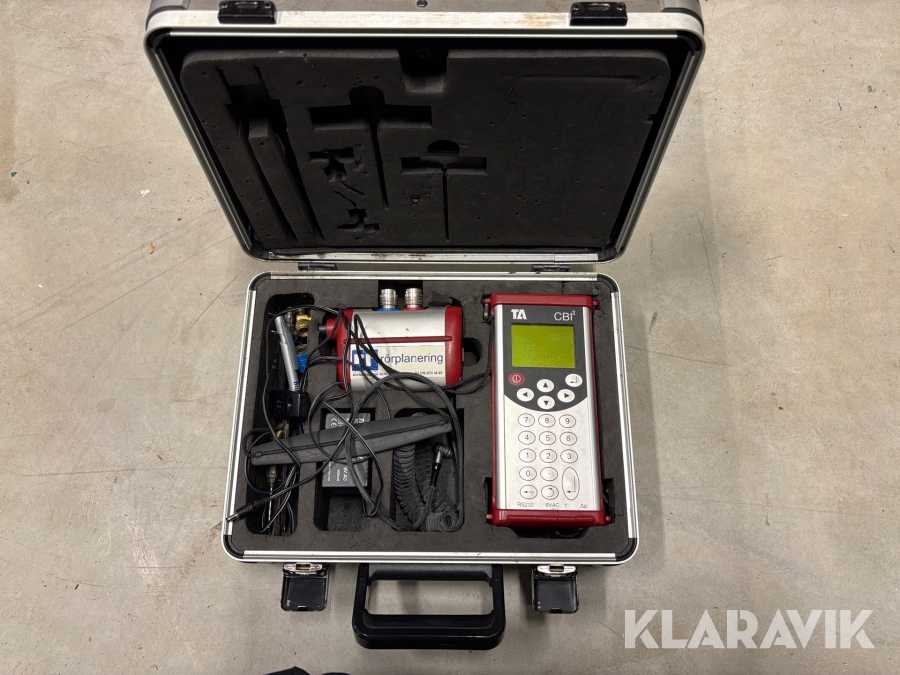 Injusteringsinstrument TA Hydronics TA CBI 2 differential mätare