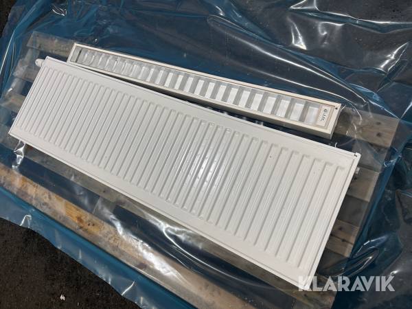 Radiator och lamparmatur