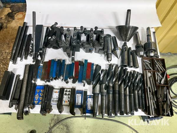 Tillbehör och utrustning för svarvning