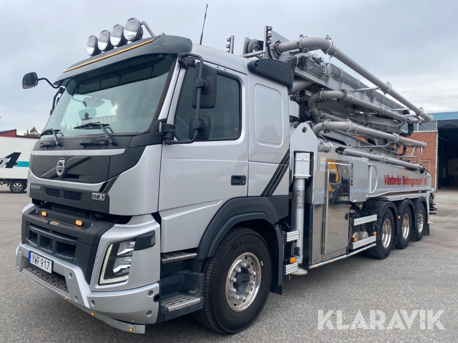 Betongpumpsbil Volvo FM 8X4 JunJin JXZZ38-5 16hp Euro 6