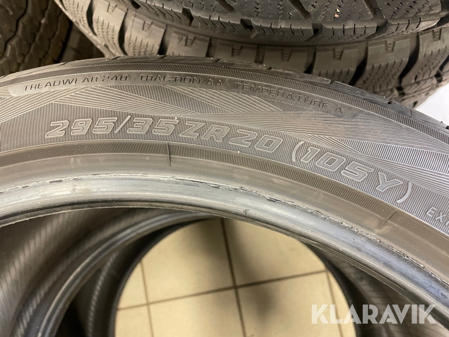 Däck Hankook, Yokohama, Michelin 215/70 R15C, 295/35ZR20, 1