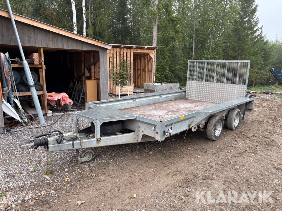 Maskintrailer Ifor Williams GX126