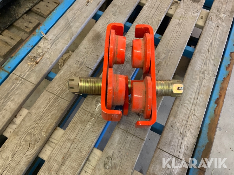 Rälsvagn Wellculip 1ton, Södertälje, Klaravik auktioner