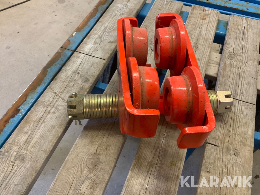 Rälsvagn Wellculip 1ton, Södertälje, Klaravik auktioner