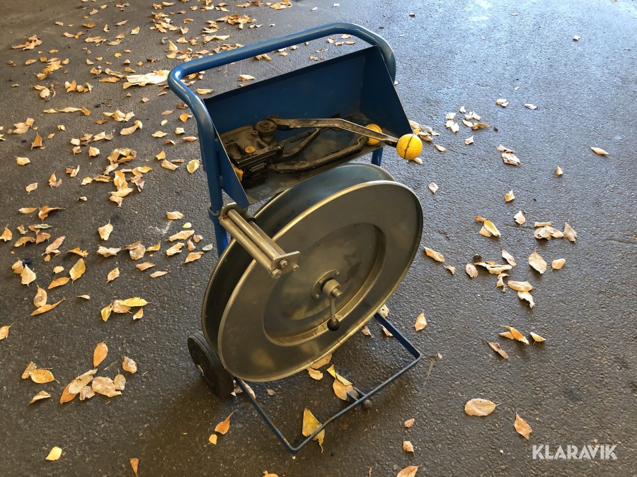 Bandavrullare med handbandningsverktyg