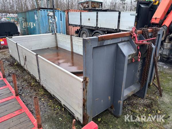 Lastväxlarflak CMT LFL01 med aluminiumlämmar