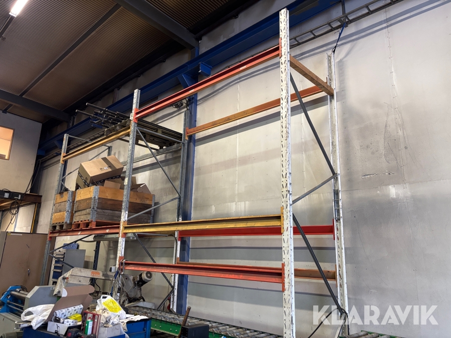 Pallställ komplett med gavlar och balkar