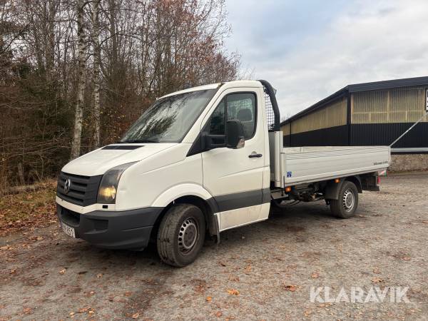 Pickup Volkswagen Crafter 35 med kran