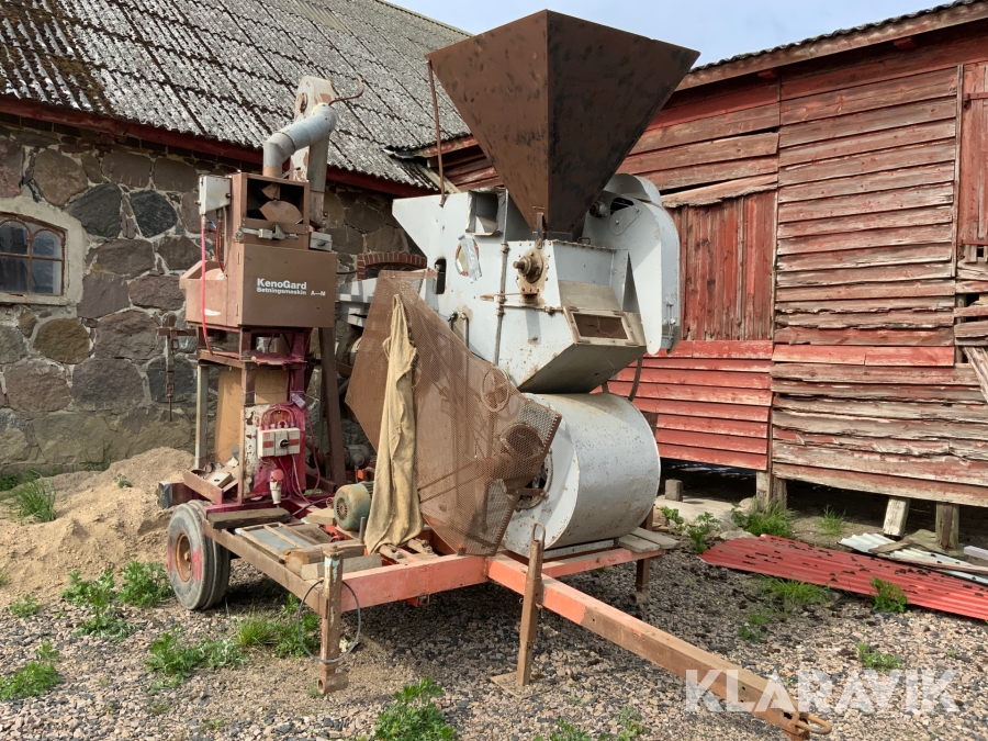 Utsädesrensare Petkus typ 10 med betningaggregat